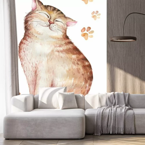 Sticker Kleine gemberkat