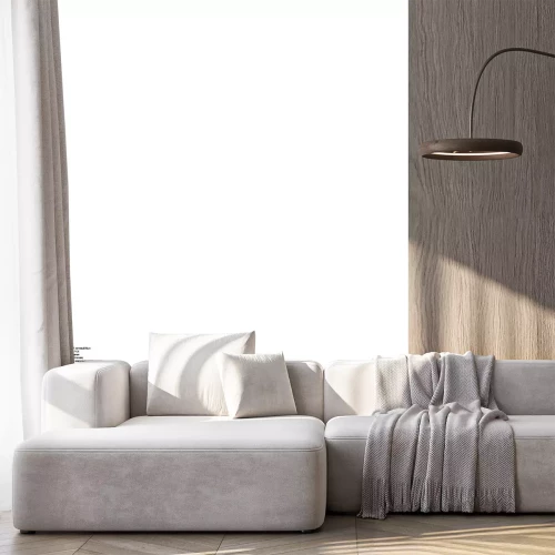 Sticker Afbeeldingen met bloemen die gebrandschilderd glas imiteren