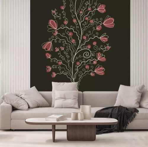 Sticker Vogels en bloemen voor kinderen