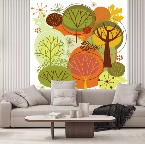 Sticker herfst thema