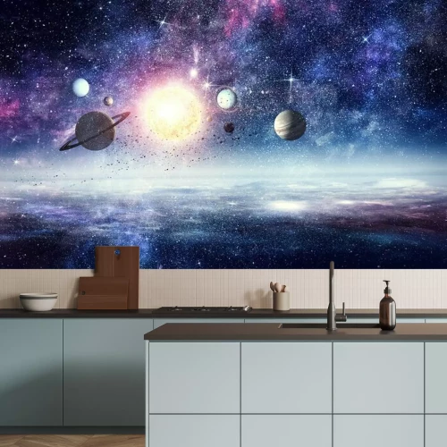 Fotobehang Ruimteplaneeten en nevel