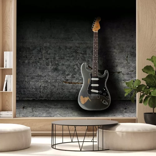 Fotobehang Oude elektrische gitaar