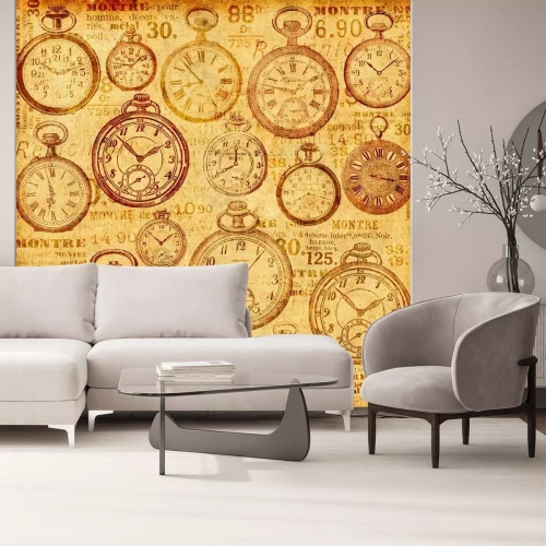 Fotobehang Vintage oude horloges