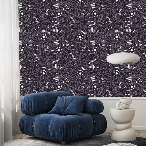 Behang Sport naadloze patroon