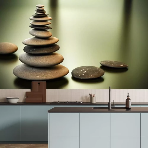 Sticker Croissance - empilage de galets