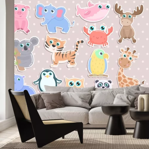 Sticker Leuke sticker set voor dieren