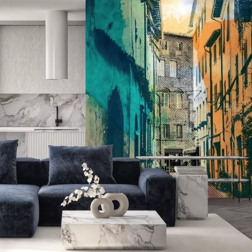 Sticker stad Lucca, ansichtkaart