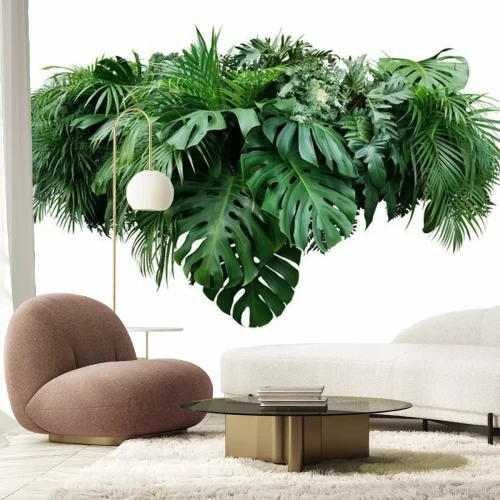 Sticker Bladeren van tropische planten