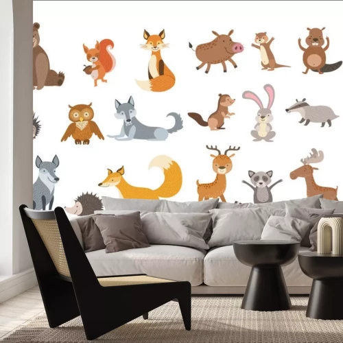 Sticker Forest Animals Set