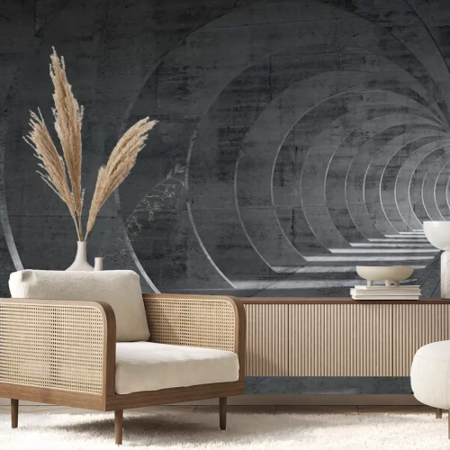 Fotobehang Tunnel met diepgang