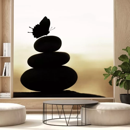 Sticker Zen evenwicht stenen