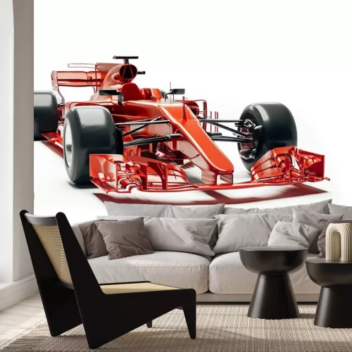 Sticker 3d f1 raceauto renderen