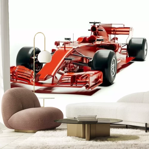 Sticker 3d f1 raceauto renderen