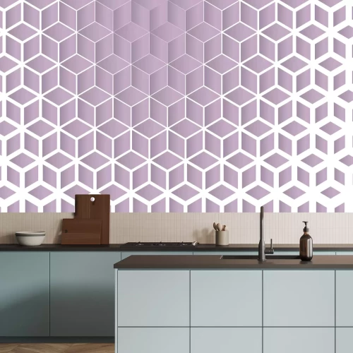 Fotobehang Ombre-kubussen