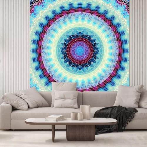 Sticker Naadloos patroon als achtergrond.