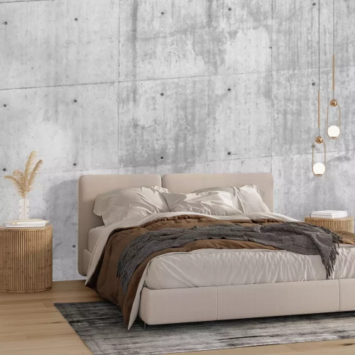 Fotobehang Industriële betonplaten