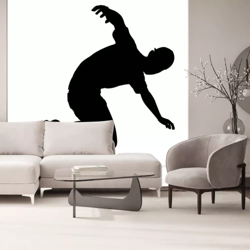 Sticker Skater Skateboarder Silhouet