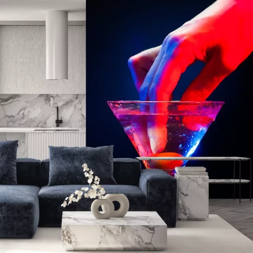 Sticker kleurrijke coctail