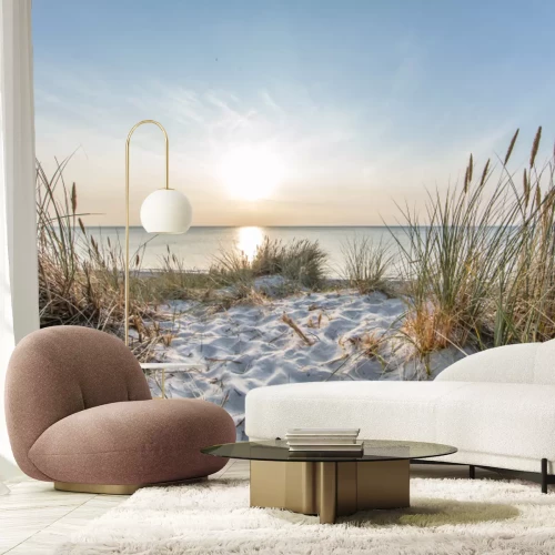 Fotobehang Meerblick