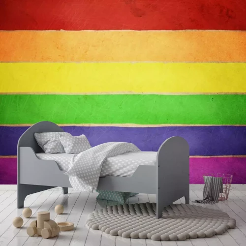 Fotobehang Regenboog achtergrond