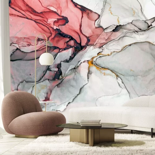 Fotobehang Marmer abstractie patroon
