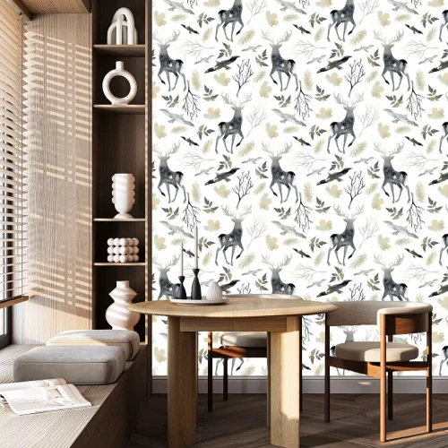 Behang Magische herten