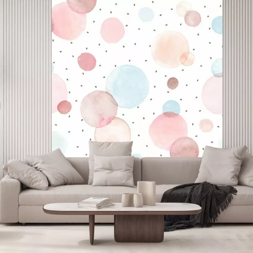 Sticker Kleurrijke zeepbellen