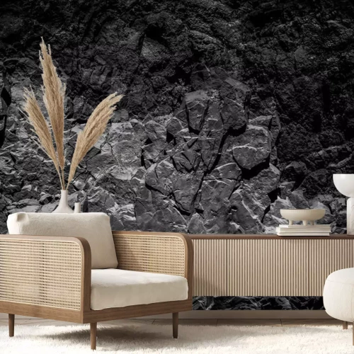 Fotobehang Stenen in een grot