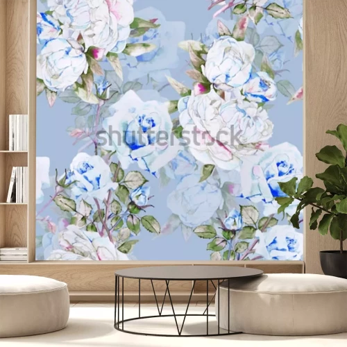 Fotobehang Glamour roze pioenrozen