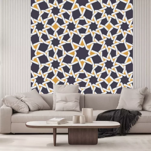 Fotobehang Geometrisch sterpatroon