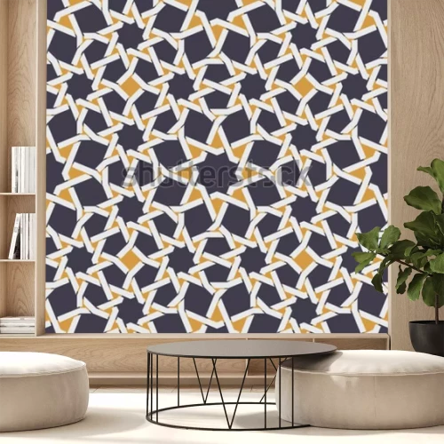 Fotobehang Geometrisch sterpatroon