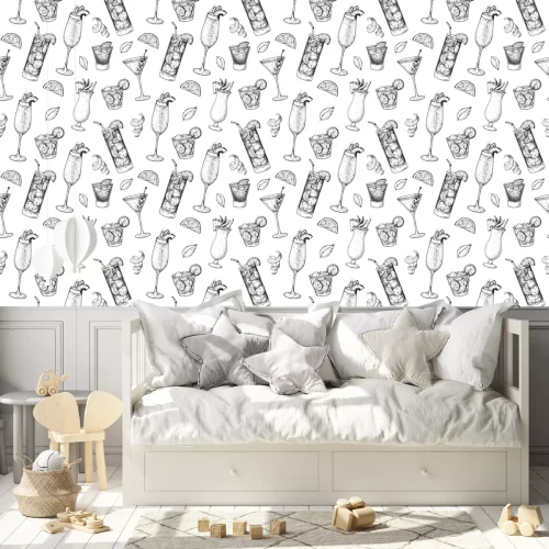 Behang Vector illustratie.