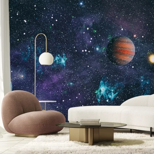Fotobehang Planeten sterren en melkwegstelsels