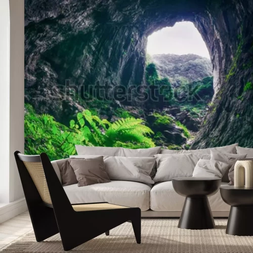 Fotobehang Liangtougrot in Quzhou, Zhejiang, China