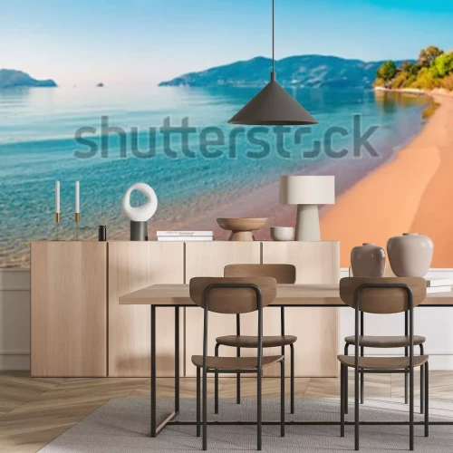 Fotobehang Kalme zee in Griekenland