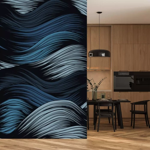 Sticker Abstracte golven