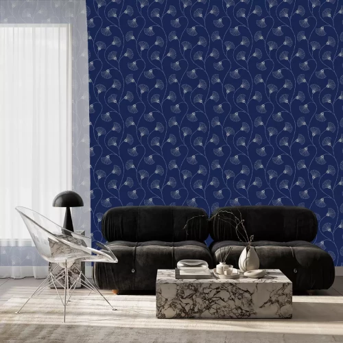 Behang Fijne klimplant