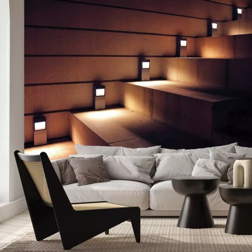 Sticker verlichte trap