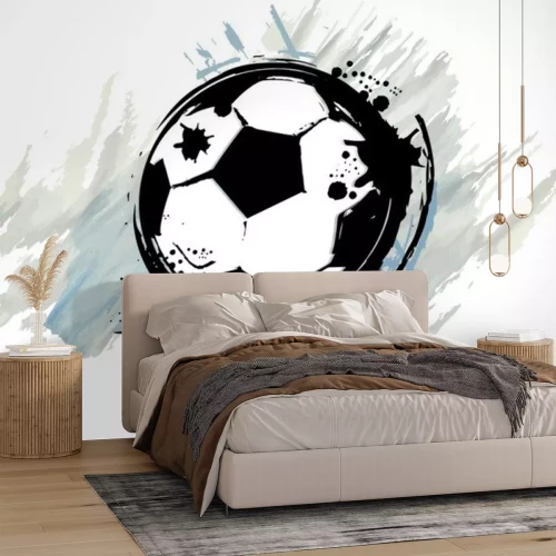 Sticker Afbeeldingen met een bal die lijkt op graffiti