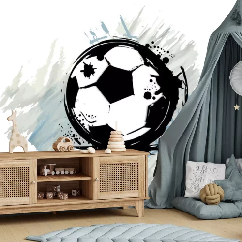 Sticker Afbeeldingen met een bal die lijkt op graffiti