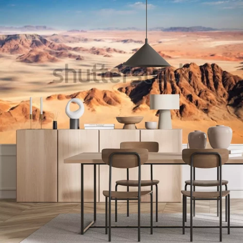 Fotobehang 3D woestijn