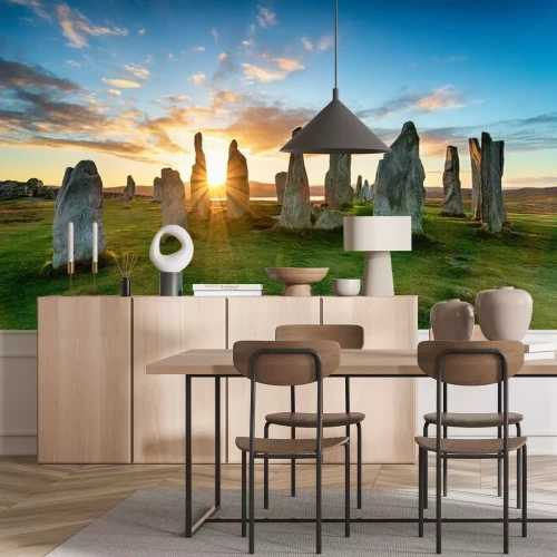 Fotobehang Callanish-stenen