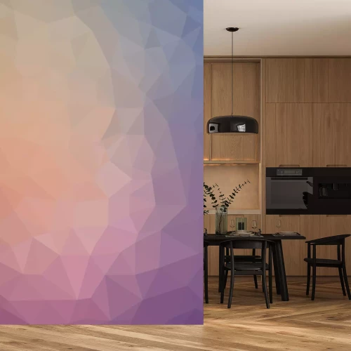 Sticker Abstracte afbeelding met een verloop