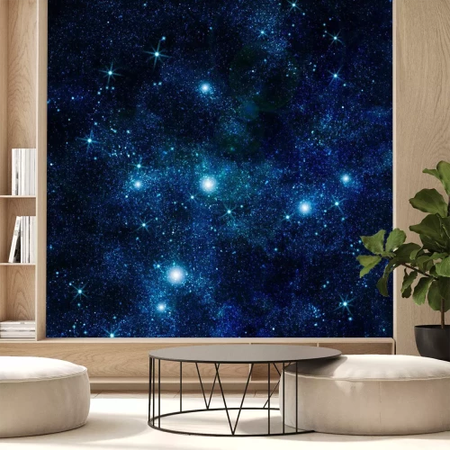 Fotobehang De ruimte en het koude licht van de sterren