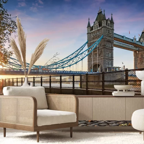 Fotobehang Londen bij zonsopgang