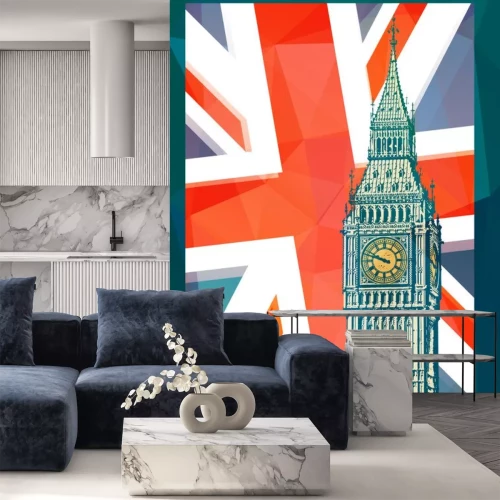 Sticker Elizabeth Tower - beroemde bezienswaardigheid van Londen