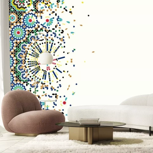 Sticker Marokko desintegratie sjabloon