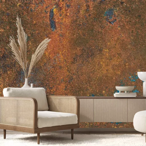 Fotobehang Roestige abstractie