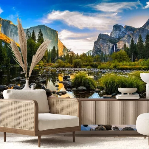 Fotobehang Yosemite Nationaal Park