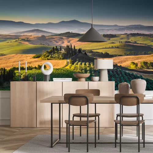 Fotobehang Veld in Italië